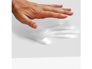 Queen Size 3 Inch Thick, 4 Pound Density Visco Elastic Memory Foam Mattress Pad Bed Topper Made in the USA Queen Size 3 Inch Thick, 4 Pound Density Visco Elastic Memory Foam Mattress Pad Bed Topper Made in the USA