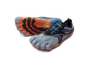 Vibram Fivefingers V-RUN GREY/BLUE/ORANGE MENS SIZE 42 16M3103 Vibram Fivefingers V-RUN GREY/BLUE/ORANGE MENS SIZE 42 16M3103