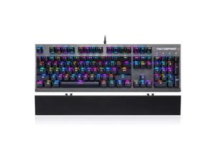 Mototech CK108 Macro RGB Mechanical Keyboard with Super Hand Holder,16 Million Kinds of Color, Color Edit Customizable. Mototech CK108 Macro RGB Mechanical Keyboard with Super Hand Holder,16 Million Kinds of Color, Color Edit Customizable.