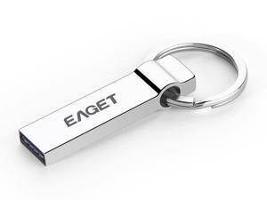 Eaget® New U90 32GB USB 3.0 High Speed Portable External Metal USB Flash Drive, Special Design Key Ring Media Storage Eaget® New U90 32GB USB 3.0 High Speed Portable External Metal USB Flash Drive, Special Design Key Ring Media Storage