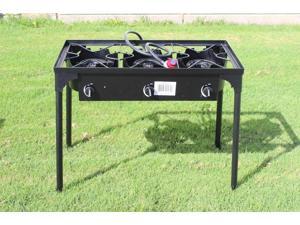 CONCORD Triple Burner Outdoor Stand Stove Cooker w/ Regulator Brewing Supply CONCORD Triple Burner Outdoor Stand Stove Cooker w/ Regulator Brewing Supply