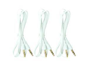 Car Audio Stereo Aux Cord 3.5mm Cable for Apple iPod Iphone Samsung & PC, 3-Pack Car Audio Stereo Aux Cord 3.5mm Cable for Apple iPod Iphone Samsung & PC, 3-Pack