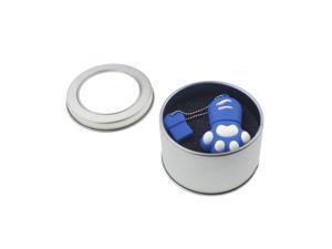 Litop High Quality 1GB USB Flash Drive USB 2.0 Memory Disk Blue and White Cat-pad shape Litop High Quality 1GB USB Flash Drive USB 2.0 Memory Disk Blue and White Cat-pad shape