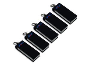 Litop 1GB Pack Of 5 - Black Metal Swivel Style USB Flash Drive Digital Data Traveler USB 2.0 Litop 1GB Pack Of 5 - Black Metal Swivel Style USB Flash Drive Digital Data Traveler USB 2.0