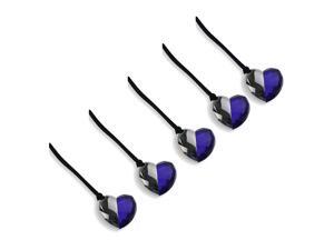 Litop 1GB Pack of 5 Blue High Quality USB 2.0 Flash Drive Memory U Disk Shiny Crystal Heart Shape Pendant Litop 1GB Pack of 5 Blue High Quality USB 2.0 Flash Drive Memory U Disk Shiny Crystal Heart Shape Pendant