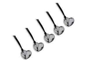 Litop 1GB Pack of 5 Silver color High Quality USB 2.0 Flash Drive Memory U Disk Shiny Crystal Heart Shape Pendant Litop 1GB Pack of 5 Silver color High Quality USB 2.0 Flash Drive Memory U Disk Shiny Crystal Heart Shape Pendant