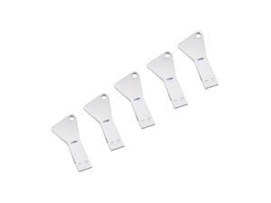 Litop 1GB Metal Key Triangle Shape USB 2.0 Memory Disk U Disk USB Flash Drive for High Quality Transfer Data (5 PCS Silver, 1GB) Litop 1GB Metal Key Triangle Shape USB 2.0 Memory Disk U Disk USB Flash Drive for High Quality Transfer Data (5 PCS Silver, 1GB)