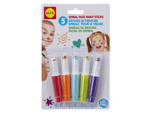 Spiral Face Paint Sticks 5 Pack - Art Supplies by Alex Toys (379S) Spiral Face Paint Sticks 5 Pack - Art Supplies by Alex Toys (379S)