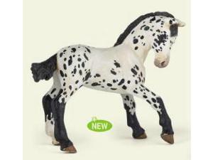 Black Appaloosa Foal - Play Animal Figure by Papo Figures (51540) Black Appaloosa Foal - Play Animal Figure by Papo Figures (51540)