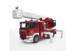 Fire Engine with Water Pump - Vehicle Toys by Bruder Trucks (03590) Fire Engine with Water Pump - Vehicle Toys by Bruder Trucks (03590)