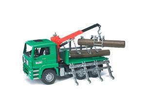 Timber Truck with Load Crane - Vehicle Toys by Bruder Trucks (02769) Timber Truck with Load Crane - Vehicle Toys by Bruder Trucks (02769)