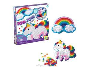 Rainbow Dream Pom Pom Picture - Craft Kit by Orb Factory (70403) Rainbow Dream Pom Pom Picture - Craft Kit by Orb Factory (70403)
