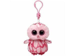 Pink Owl Beanie Boo Clip - Stuffed Animal by Ty (36594) Pink Owl Beanie Boo Clip - Stuffed Animal by Ty (36594)