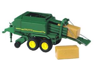 Big Hay Bale Press (John Deere) - Vehicle Toy by Bruder Trucks (09800) Big Hay Bale Press (John Deere) - Vehicle Toy by Bruder Trucks (09800)