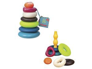 Skipping Stones Stacker - Stacking Toy by Battat (68690) Skipping Stones Stacker - Stacking Toy by Battat (68690)