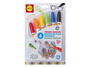 Ceramic Markers 6 pcs. - Art Supplies by Alex Toys (249C) Ceramic Markers 6 pcs. - Art Supplies by Alex Toys (249C)