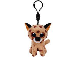 Buckwheat Bobcat Beanie Boo Clip - Stuffed Animal by TY (36635) Buckwheat Bobcat Beanie Boo Clip - Stuffed Animal by TY (36635)