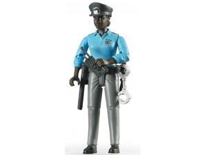 Policewoman - Dark Skin with Accessories - Vehicle Toy by Bruder Trucks (60431) Policewoman - Dark Skin with Accessories - Vehicle Toy by Bruder Trucks (60431)