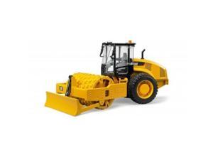 Soil Compactor with Leveling Blade (CAT) - Vehicle Toy by Bruder Trucks (02451) Soil Compactor with Leveling Blade (CAT) - Vehicle Toy by Bruder Trucks (02451)