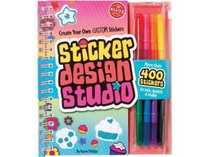 Sticker Design Studio - Childrens Books by Klutz (280489) Sticker Design Studio - Childrens Books by Klutz (280489)