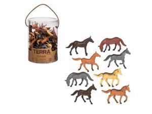 Horses Terra Tube 60 pcs. - Play Animals by Battat (68807) Horses Terra Tube 60 pcs. - Play Animals by Battat (68807)