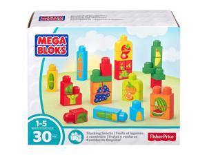 Stacking Snacks - Fruits and Veggies - Building Set by MEGA Bloks (DPY42) Stacking Snacks - Fruits and Veggies - Building Set by MEGA Bloks (DPY42)