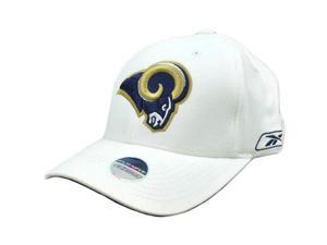 NFL St Saint Louis Rams Reebok Flex Fit One Size Curved Bill Football Hat Cap NFL St Saint Louis Rams Reebok Flex Fit One Size Curved Bill Football Hat Cap
