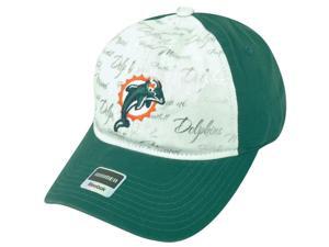NFL Miami Dolphins Reebok Women's Clipbuckle White-Aqua Silver Cap Hat DH1686 NFL Miami Dolphins Reebok Women's Clipbuckle White-Aqua Silver Cap Hat DH1686