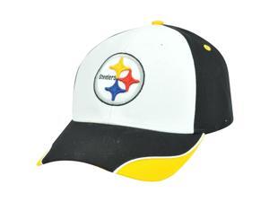 NFL Pittsburgh Steelers Logo Adjustable Curved Velcro Constructed Hat Cap XZ508 NFL Pittsburgh Steelers Logo Adjustable Curved Velcro Constructed Hat Cap XZ508