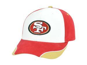 NFL San Francisco 49ers Niners Adjustable Velcro Construct Hat Cap XZ508 Cotton NFL San Francisco 49ers Niners Adjustable Velcro Construct Hat Cap XZ508 Cotton
