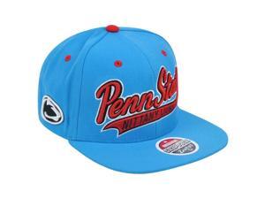 NCAA Zephyr Penn State Nittany Lions Atomic Swoop Snapback Flat Bill Hat Cap NCAA Zephyr Penn State Nittany Lions Atomic Swoop Snapback Flat Bill Hat Cap