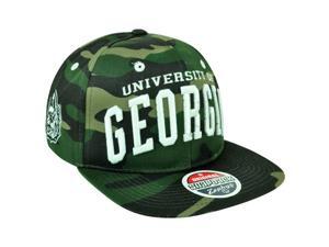 NCAA Zephyr Georgia Bulldogs Dawgs Super Star Camo Flat Bill Snapback Hat Cap NCAA Zephyr Georgia Bulldogs Dawgs Super Star Camo Flat Bill Snapback Hat Cap
