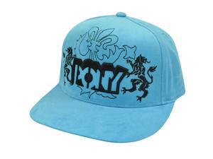 PONY BLUE BLACK HAT CAP FLAT BILL UNISEX SNAP BACK PONY BLUE BLACK HAT CAP FLAT BILL UNISEX SNAP BACK