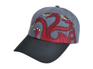 Games of Thrones House Targaryen Snapback Dragon Tv Show HBO Series Hat Cap Grey Games of Thrones House Targaryen Snapback Dragon Tv Show HBO Series Hat Cap Grey