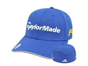 Adidas Ashworth Golf Hat Cap Penta Taylor Made R11 Blue Stretch Flex Fit L/XL Adidas Ashworth Golf Hat Cap Penta Taylor Made R11 Blue Stretch Flex Fit L/XL