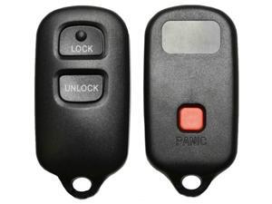 Keyless Entry Remote Fob Replacement Shell Case And Buttons Key Fob Fix Repair 3 Button Square for Toyota FIX YOUR BROKEN REMOTE KEY LOOP OR DAMAGED CASE Keyless Entry Remote Fob Replacement Shell Case And Buttons Key Fob Fix Repair 3 Button Square for Toyota FIX YOUR BROKEN REMOTE KEY LOOP OR DAMAGED CASE