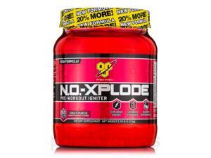 N.O.-Xplode Pre-Workout Igniter Fruit Punch - 60 Servings (2.45 lbs, 1.11 Kg) by BSN N.O.-Xplode Pre-Workout Igniter Fruit Punch - 60 Servings (2.45 lbs, 1.11 Kg) by BSN
