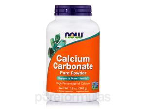 Calcium Carbonate Pure Powder - 12 oz (340 Grams) by NOW Calcium Carbonate Pure Powder - 12 oz (340 Grams) by NOW