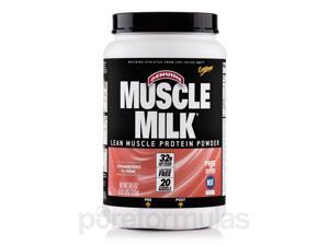 Muscle Milk Strawberries 'n Creme - 2.47 lbs (39.5 oz / 1120 Grams) by CytoSport Muscle Milk Strawberries 'n Creme - 2.47 lbs (39.5 oz / 1120 Grams) by CytoSport