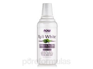 NOW Solutions - XyliWhite Mouthwash, Neem & Tea Tree - 16 fl. oz (473 ml) by N NOW Solutions - XyliWhite Mouthwash, Neem & Tea Tree - 16 fl. oz (473 ml) by N