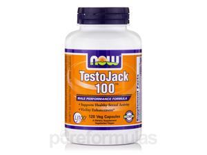 TestoJack 100 - 120 Veg Capsules by NOW TestoJack 100 - 120 Veg Capsules by NOW