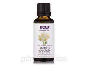 NOW Essential Oils - Jasmine Absolute Oil - 1 fl. oz (30 ml) by NOW NOW Essential Oils - Jasmine Absolute Oil - 1 fl. oz (30 ml) by NOW