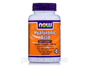 Hyaluronic Acid 100 mg - 120 Vegetarian capsules by NOW Hyaluronic Acid 100 mg - 120 Vegetarian capsules by NOW