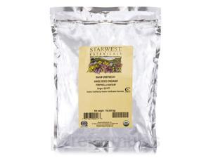 Organic Anise Seed - 1 lb (453.6 Grams) by Starwest Botanicals Organic Anise Seed - 1 lb (453.6 Grams) by Starwest Botanicals