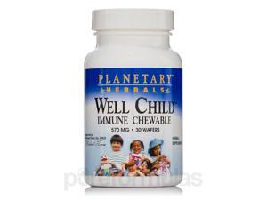 Well Child Immune Chewable 570 mg - 30 Wafers by Planetary Herbals Well Child Immune Chewable 570 mg - 30 Wafers by Planetary Herbals