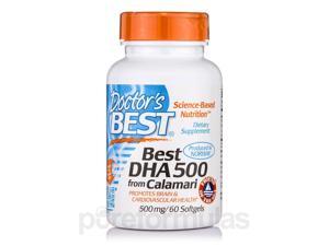 Best DHA from Calamari 500 mg - 60 Softgels by Doctor's Best Best DHA from Calamari 500 mg - 60 Softgels by Doctor's Best
