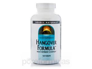 Hangover Formula - 120 Tablets by Source Naturals Hangover Formula - 120 Tablets by Source Naturals