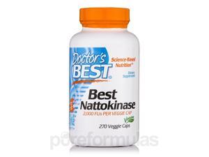 Best Nattokinase 2000 FU - 270 Veggie Capsules by Doctor's Best Best Nattokinase 2000 FU - 270 Veggie Capsules by Doctor's Best