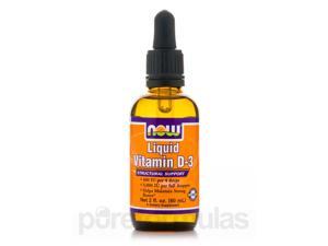 Liquid Vitamin D-3 - 2 fl. oz (60 ml) by NOW Liquid Vitamin D-3 - 2 fl. oz (60 ml) by NOW