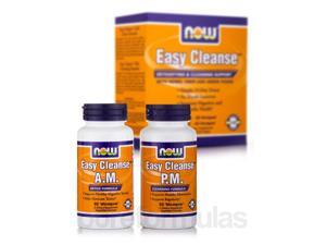 Easy Cleanse (60 AM & 60 PM) - 120 Vegetarian Capsules by NOW Easy Cleanse (60 AM & 60 PM) - 120 Vegetarian Capsules by NOW
